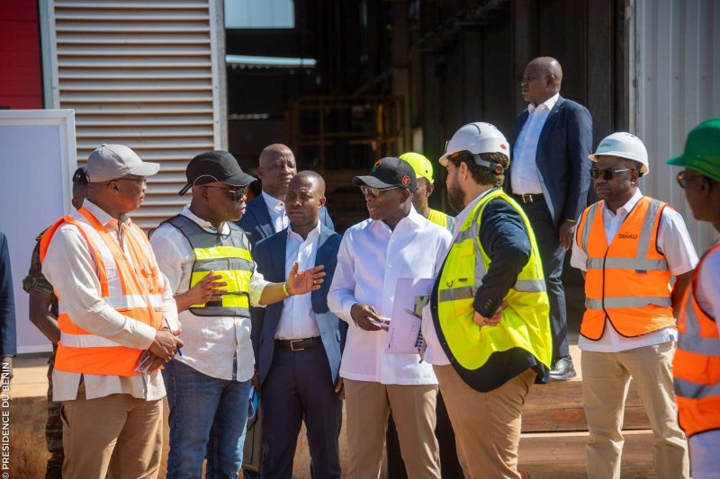 Visite de chantiers du Président de la République